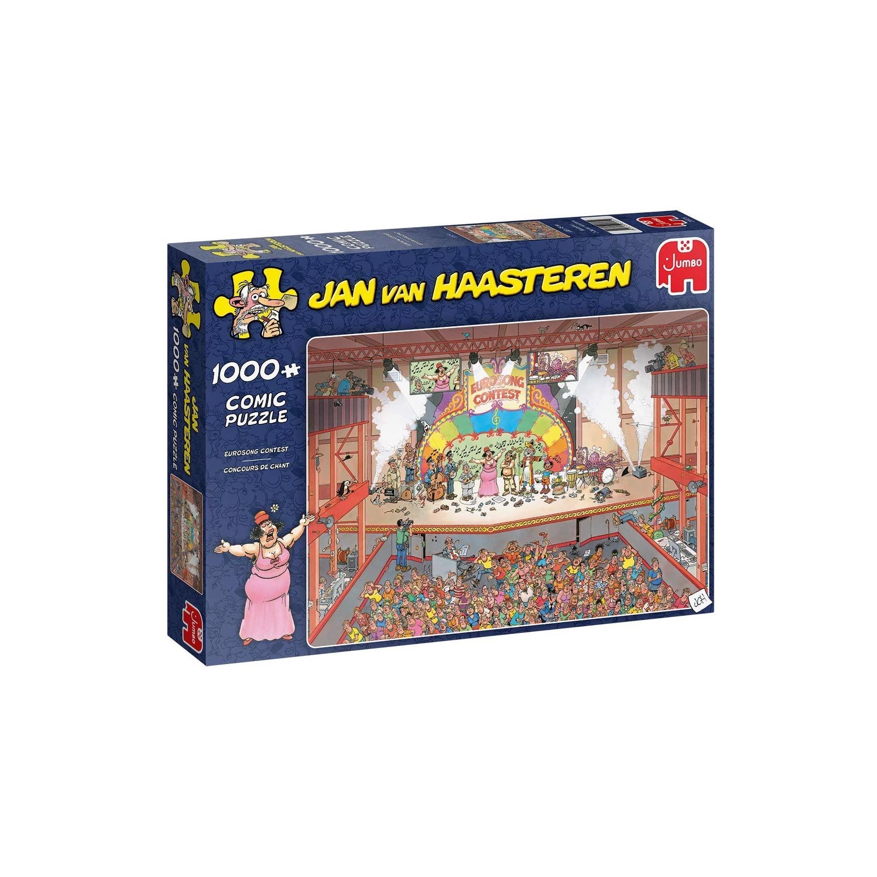 Rompecabezas Jan van Haasteren - Eurosong Contest (1000 Piezas) (JUM0025)_x000D_