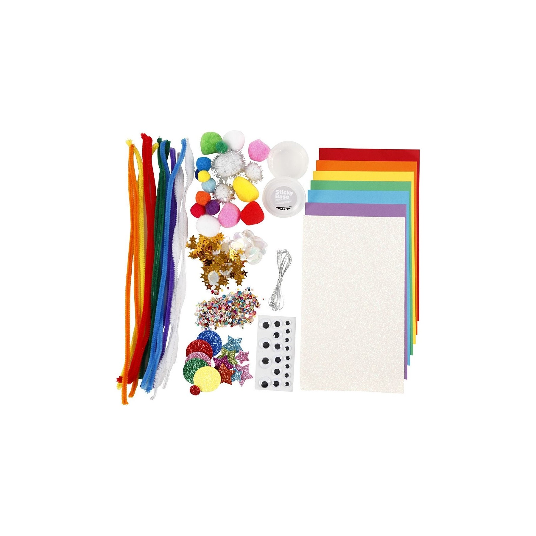 DIY Kit - Crafting assortment - Rainbow (977441)