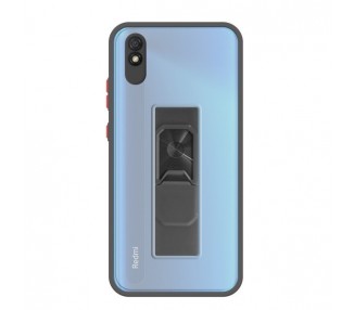 Funda Kickstand Antigolpe Xiaomi Redmi 9A con Imán y Soporte de Pestaña