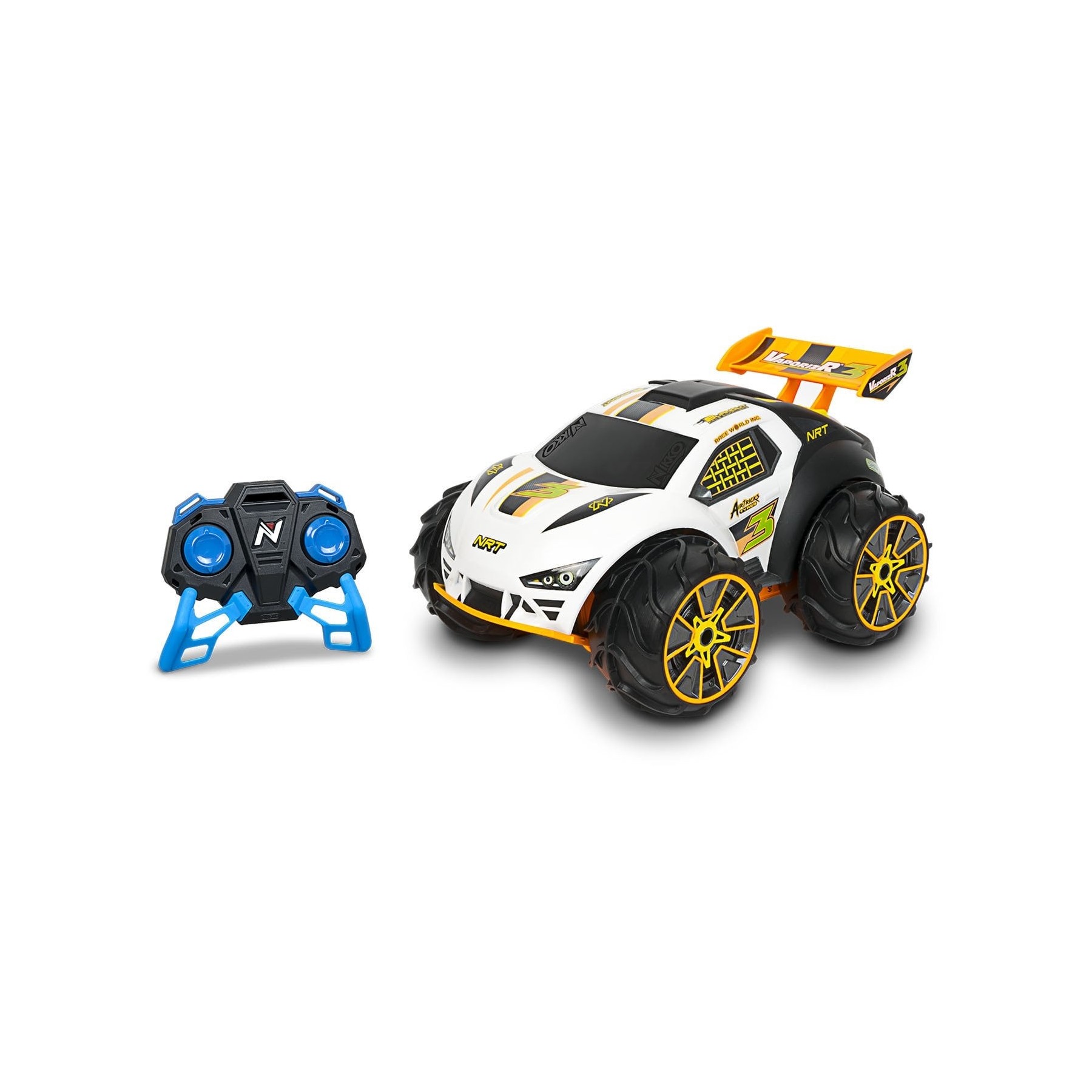 Nikko - Vaporizr 3  - White/Orange 2,4 ghz (10021)