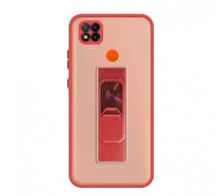 Funda Kickstand Antigolpe Xiaomi Redmi 9C con Imán y Soporte de Pestaña