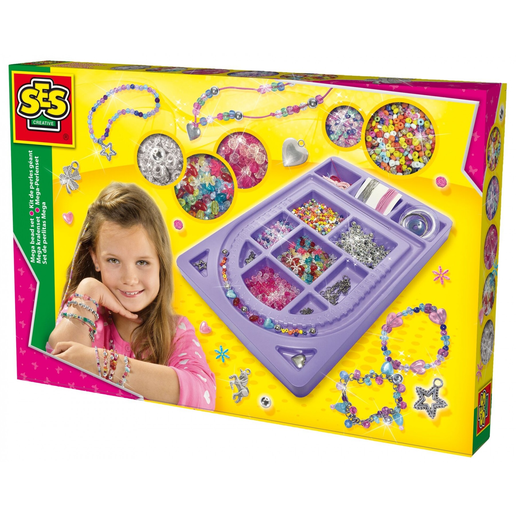 Ses Creative, Mega Beads Set_x000D_
Ses Creative, Set De Mega Cuentas