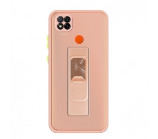Funda Kickstand Antigolpe Xiaomi Redmi 9C con Imán y Soporte de Pestaña