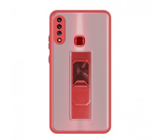 Funda Kickstand Antigolpe Samsung Galaxy A20s con Imán y Soporte de Pestaña