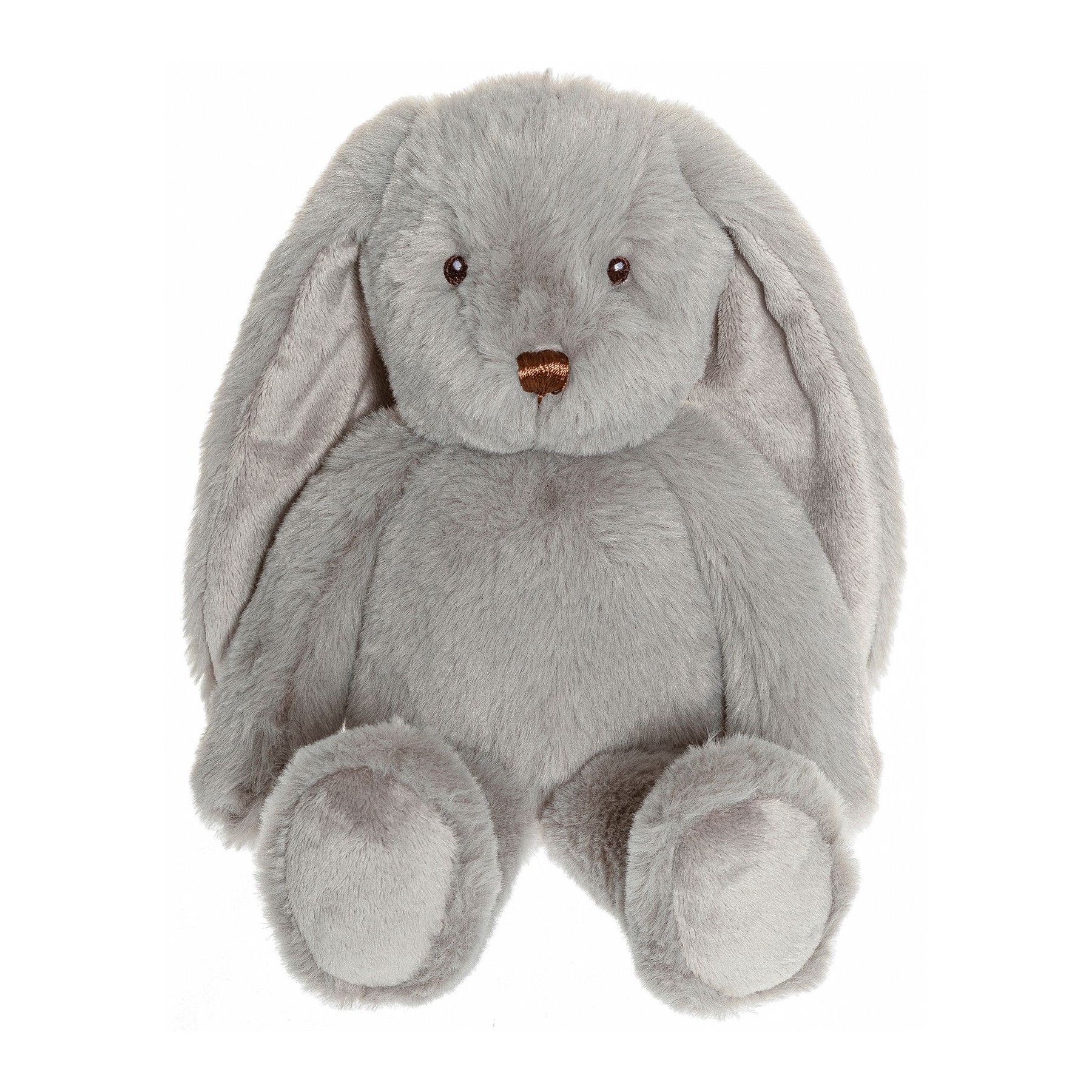 Teddykompaniet - Ecofriends Bunnies - Svea, Light Grey, 30 cm - TK2999