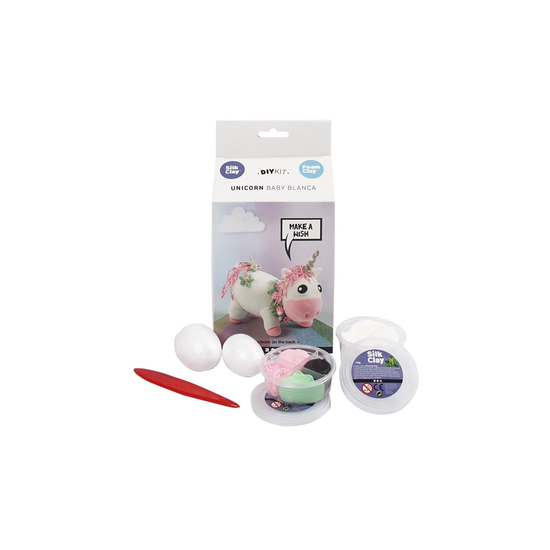 DIY Kit - Funny Friends - Unicorn - Pink (100752)