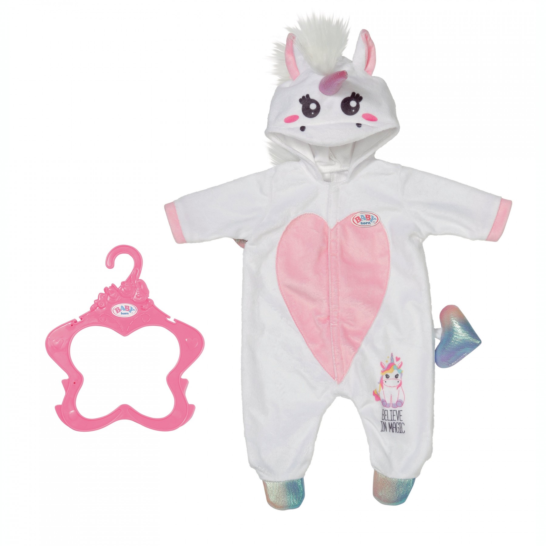 ​BABY born - Unicorn Onesie, 43cm (832936)