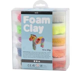 Foam Clay, Básico (10X35G) (78930)