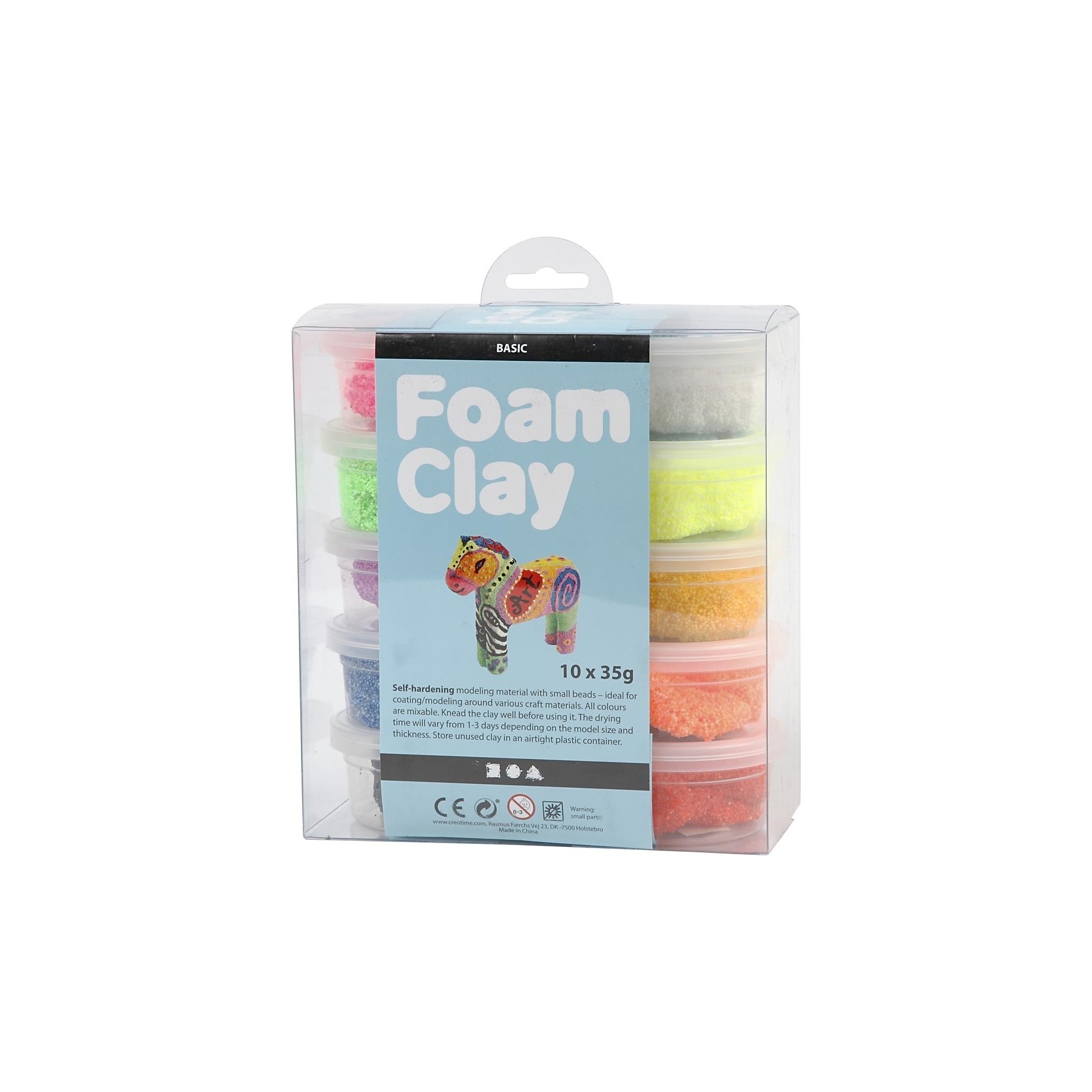 Foam Clay - Basic (10x35g) (78930)