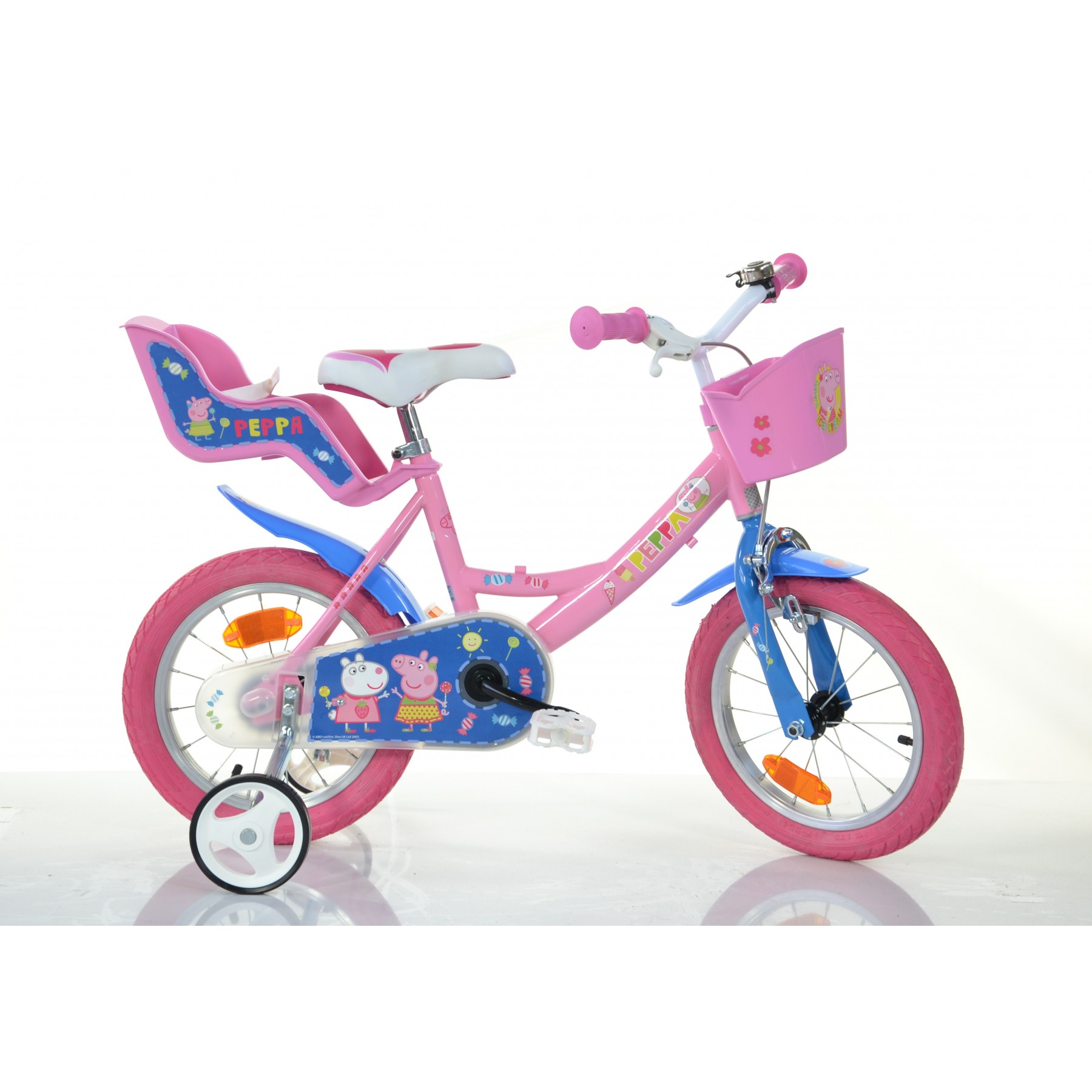 Dino Bike - Children Bike 12'' - Peppa Pig (124RK-PIG)