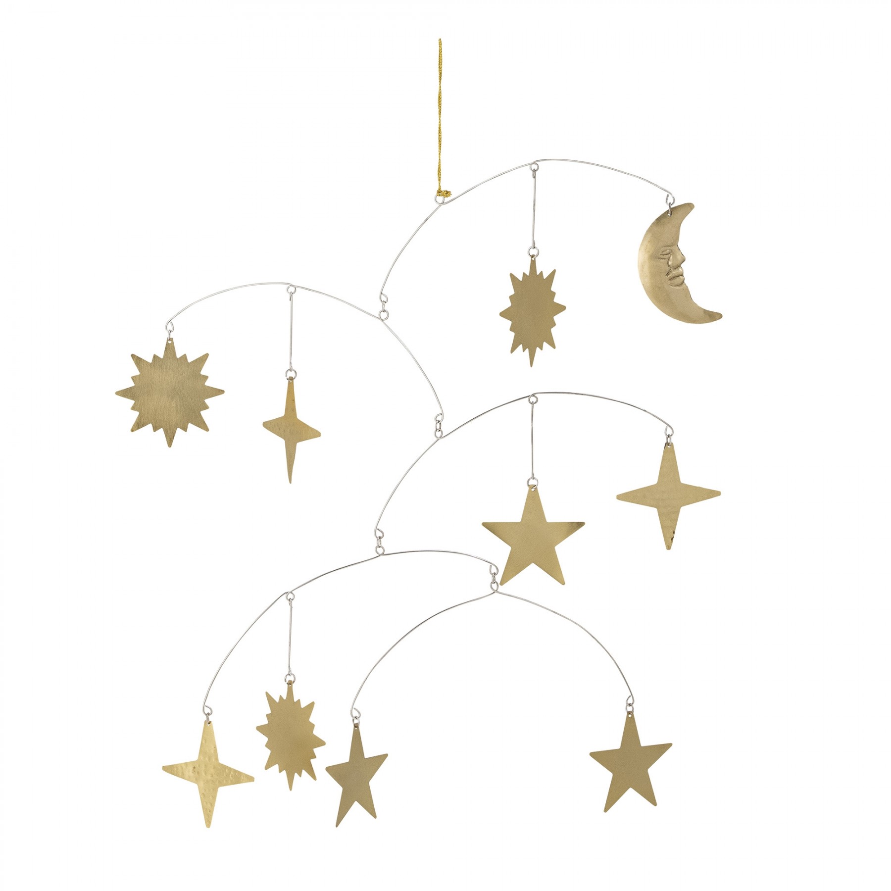 Bloomingville - Joelina Mobile, latón, metal (82057746)