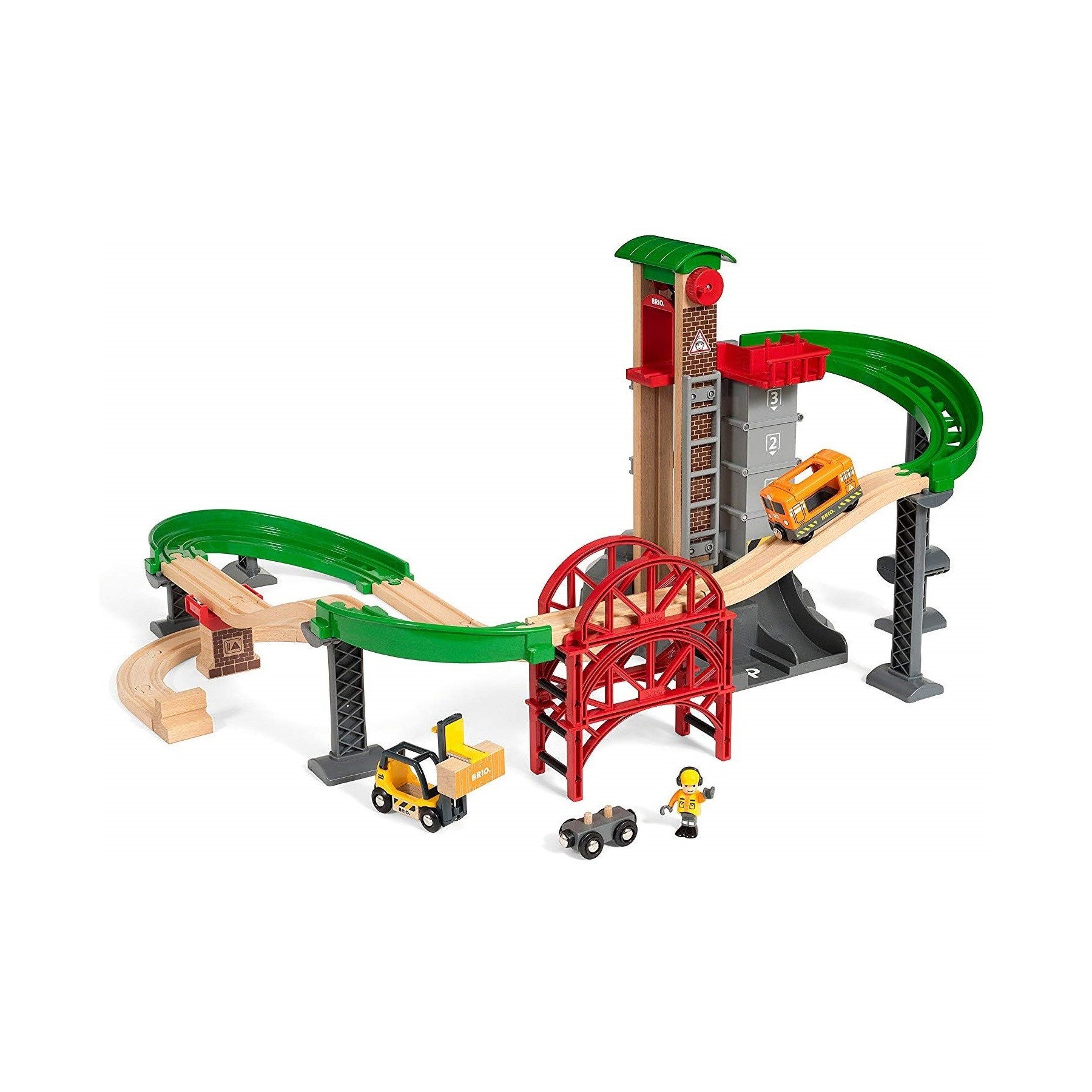 BRIO - Lift & Load Warehouse Set (33887)