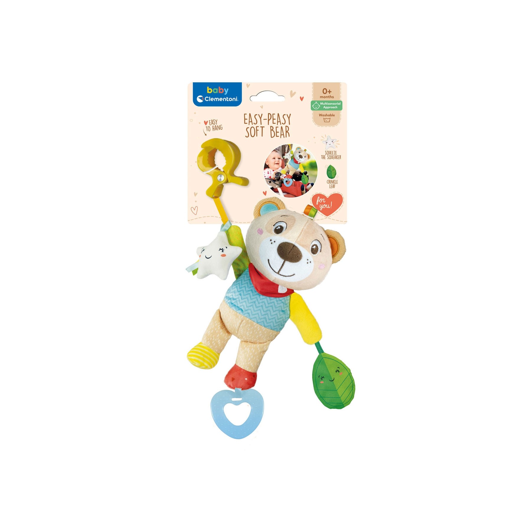 Clementoni -  Baby - Travle Bear (17708)