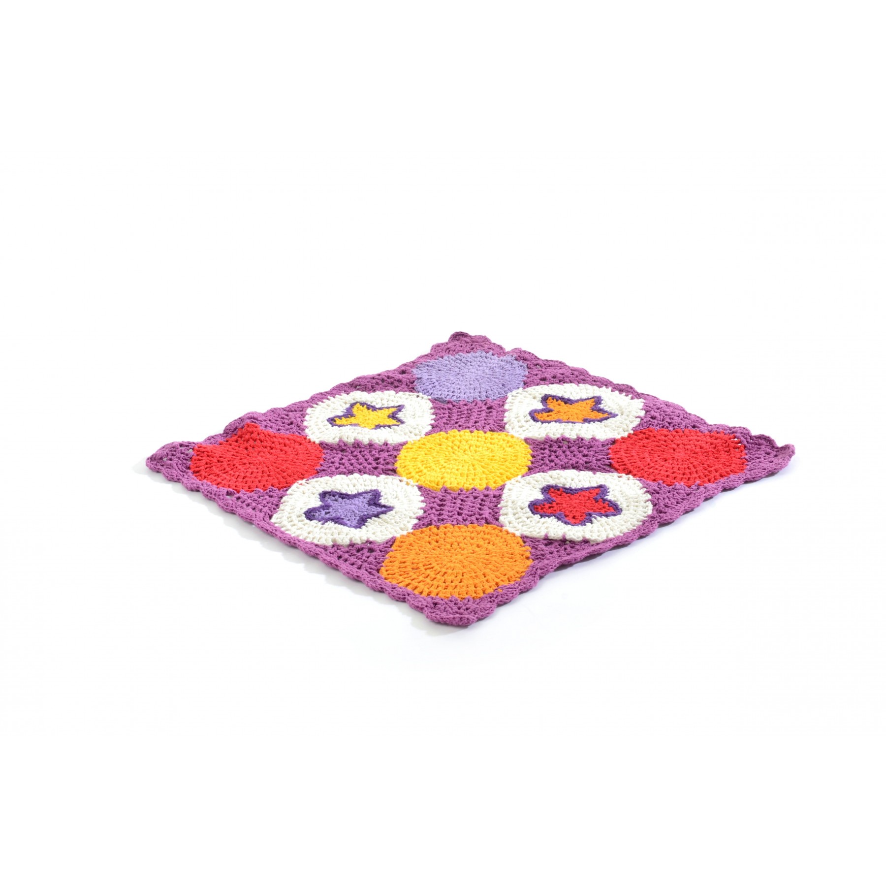 Smallstuff - Knitted Doll Blanket - Syren