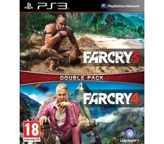 Far Cry 3 + Far Cry 4 (Double Pack) Juego para Consola Sony PlayStation 3 PS3