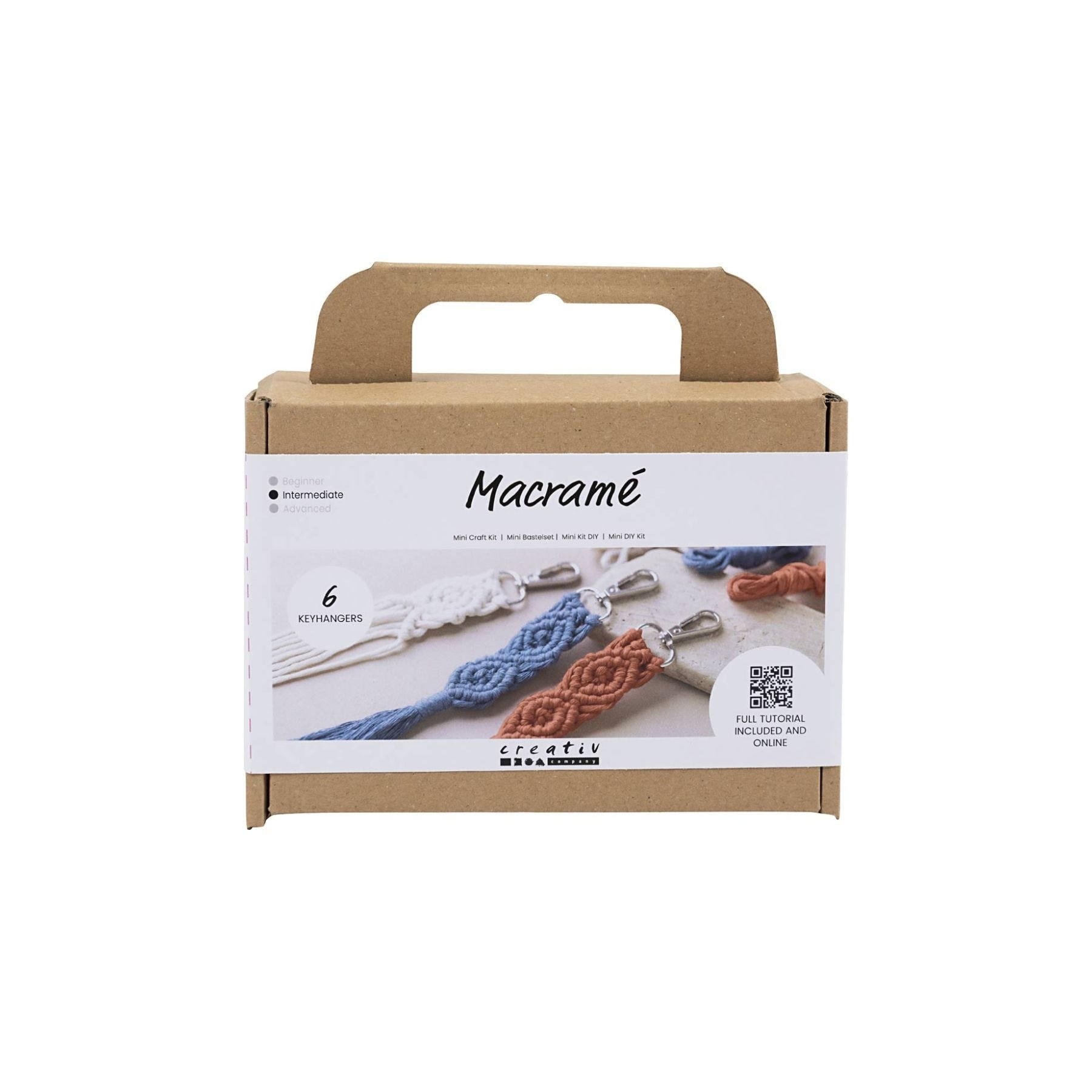 DIY Kit - Macramé - Key ring (977554)