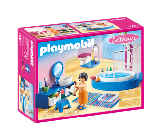 Playmobil - Bathroom with Tub (70211)