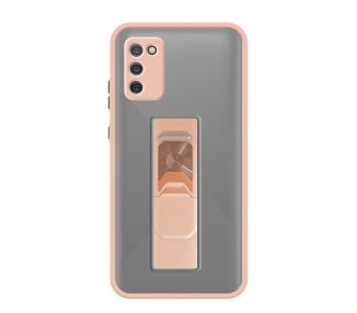 Funda Kickstand Antigolpe Samsung Galaxy A02S con Imán y Soporte de Pestaña