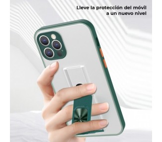 Funda Kickstand Antigolpe Samsung Galaxy A12 con Imán y Soporte de Pestaña