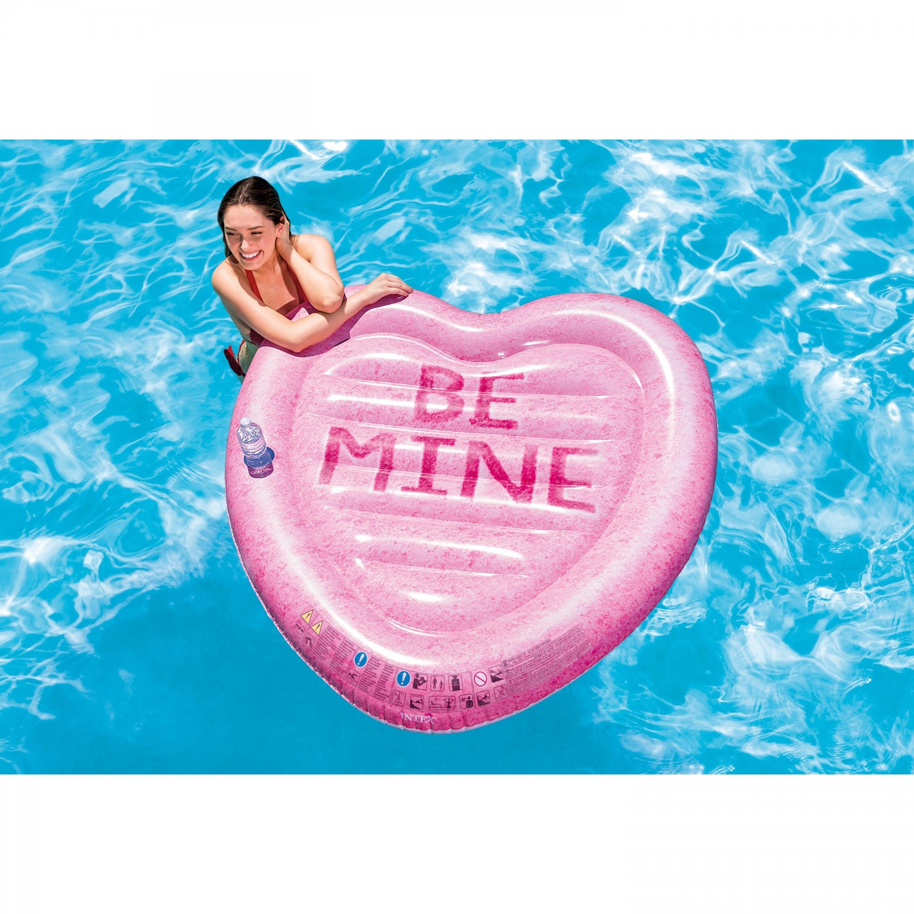 INTEX - Candy Heart Island 1,4m x 1,42m (58789)