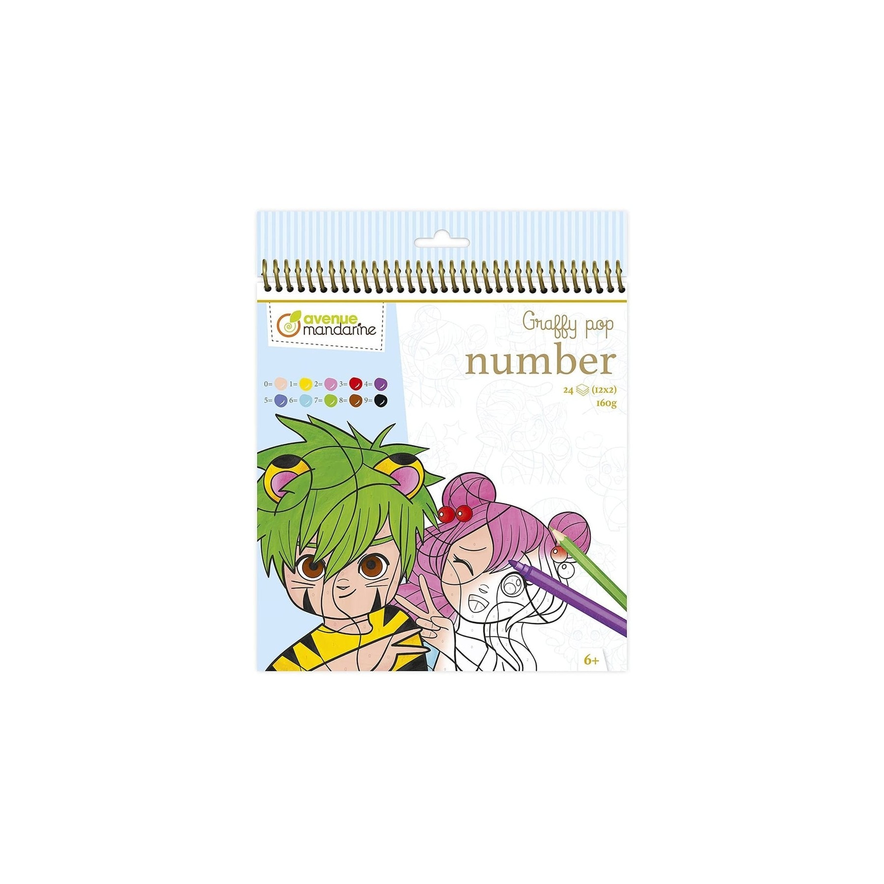 Avenue Mandarine - Graffy Pop Number - Manga