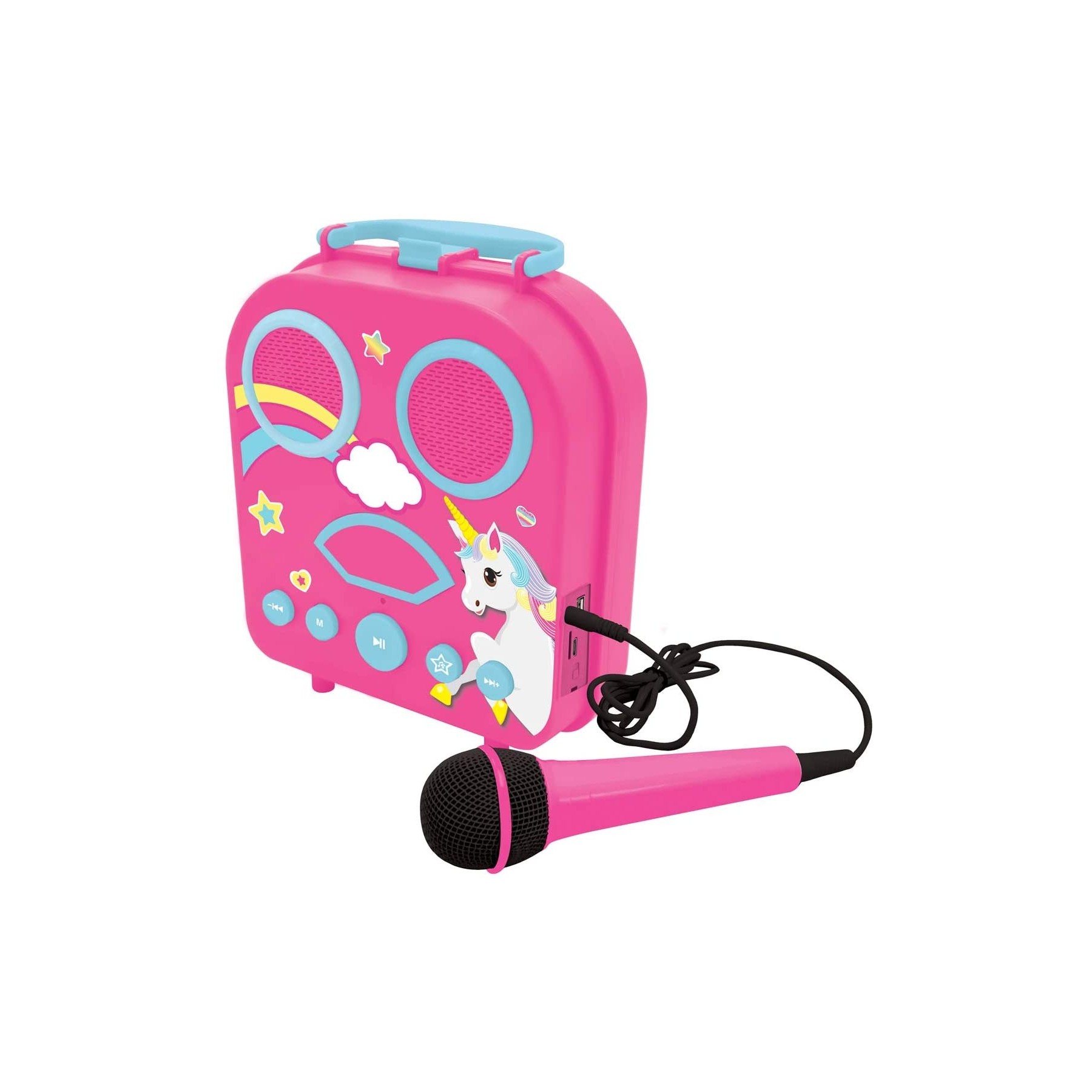 Lexibook - My Secret Portable Karaoke – Unicorn design (BTC050UNI)