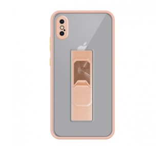 Funda Kickstand Antigolpe iPhone X/XS con Imán y Soporte de Pestaña