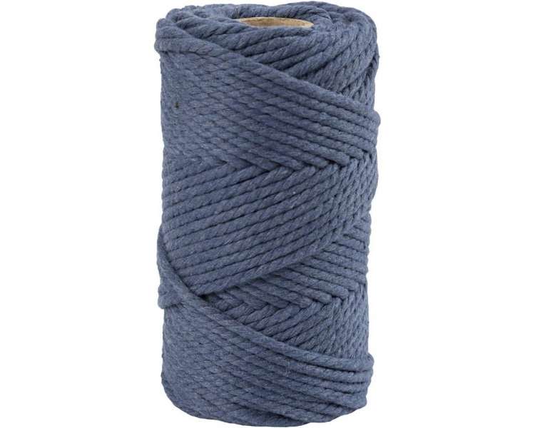 Craft Kit - Macramé rope - Blue (977564)