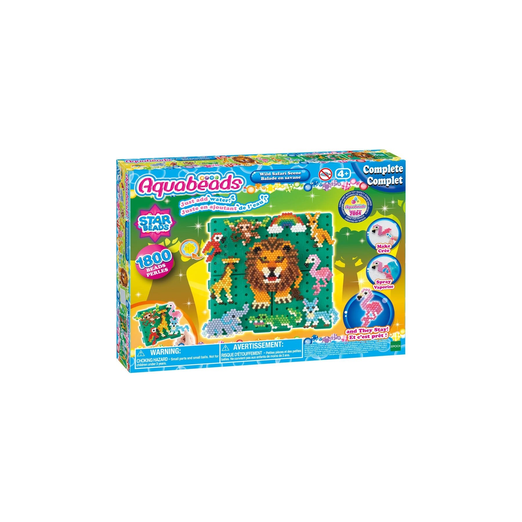 Aquabeads, Escena De Safarí Salvaje (31968)