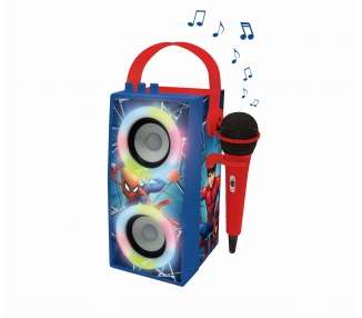 Lexibook - Spider-Man - Portable Bluetooth® Speaker (BTP180SPZ)