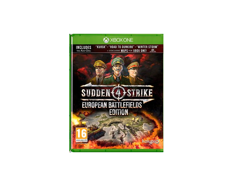 Sudden Strike 4: European Battlefields Edition Juego para Consola Microsoft XBOX One