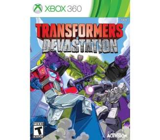 Transformers: Devastation Juego para Consola Microsoft XBOX 360