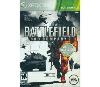 Battlefield: Bad Company 2 (Platinum Hits) Juego para Consola Microsoft XBOX 360