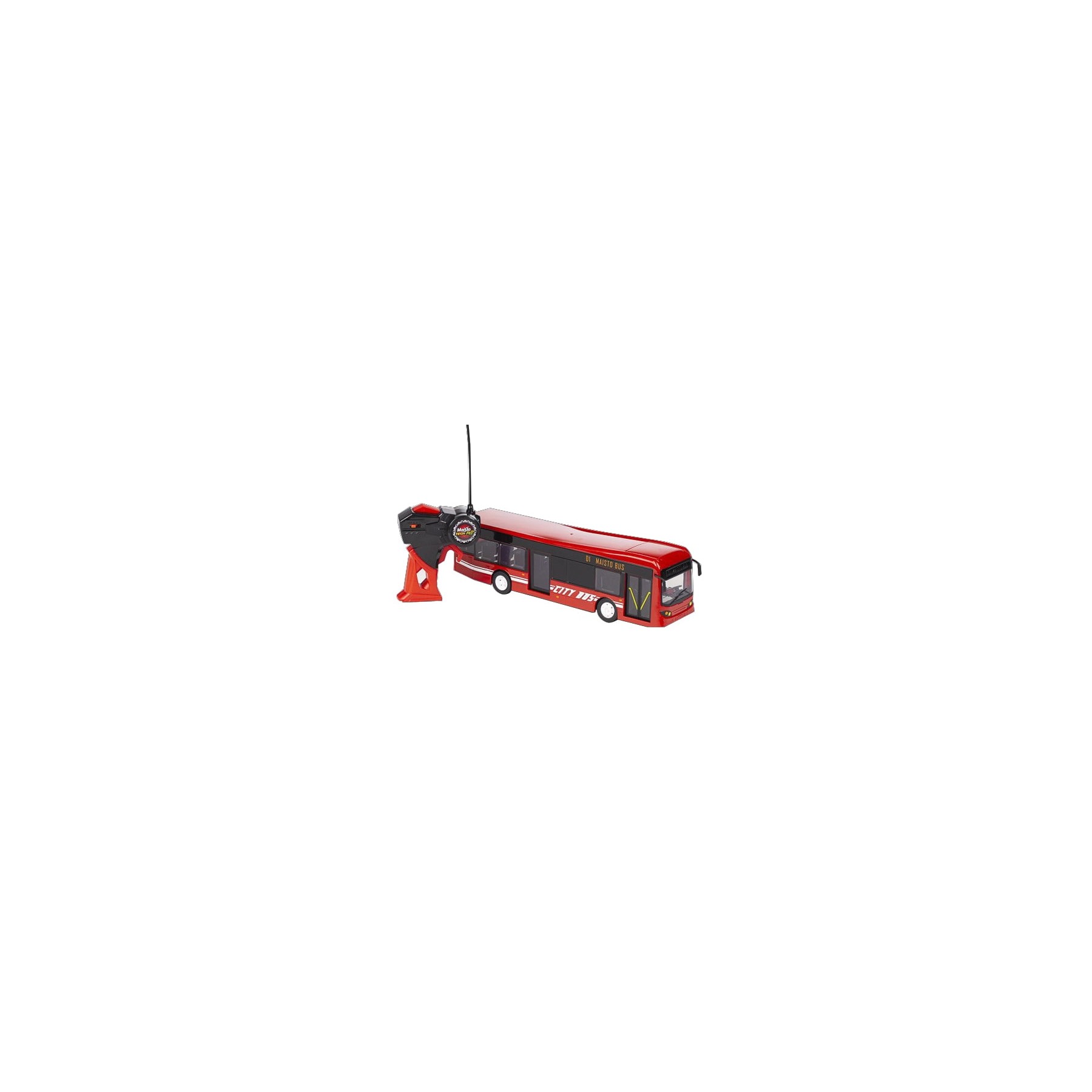 Maisto - City Bus R/C 33cm 27Mhz - Red (140040)