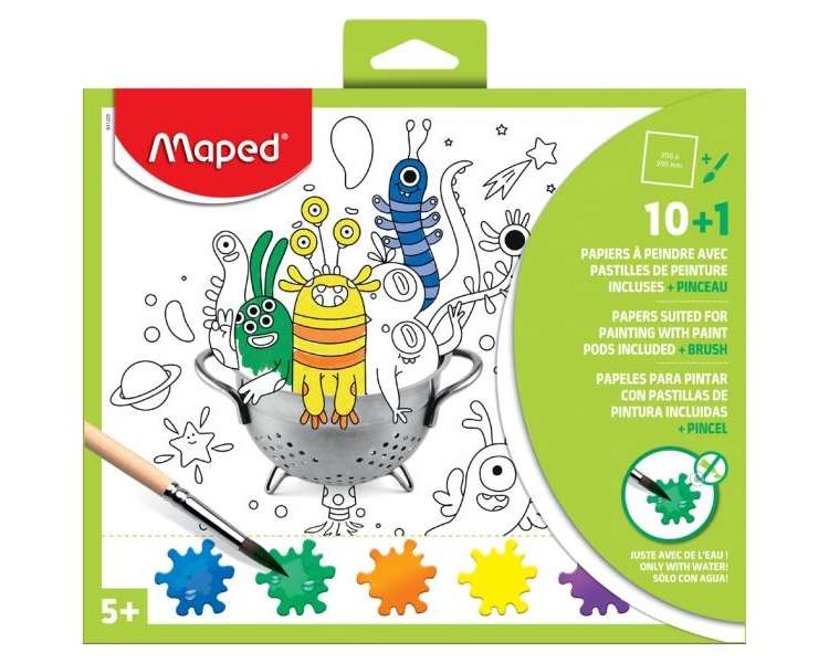 Maped - Photo Color Paint All in One x10 + Brush - Green