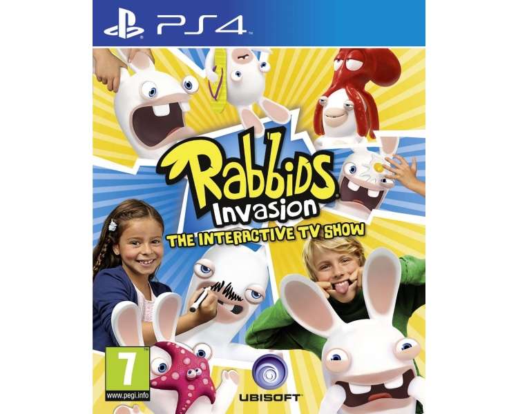 Rabbids Invasion, The Interactive TV Show Juego para Consola Sony PlayStation 4 , PS4