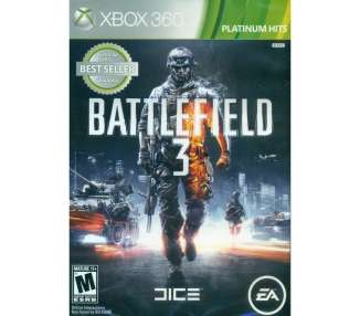 Battlefield 3 (Platinum Hits) Juego para Consola Microsoft XBOX 360