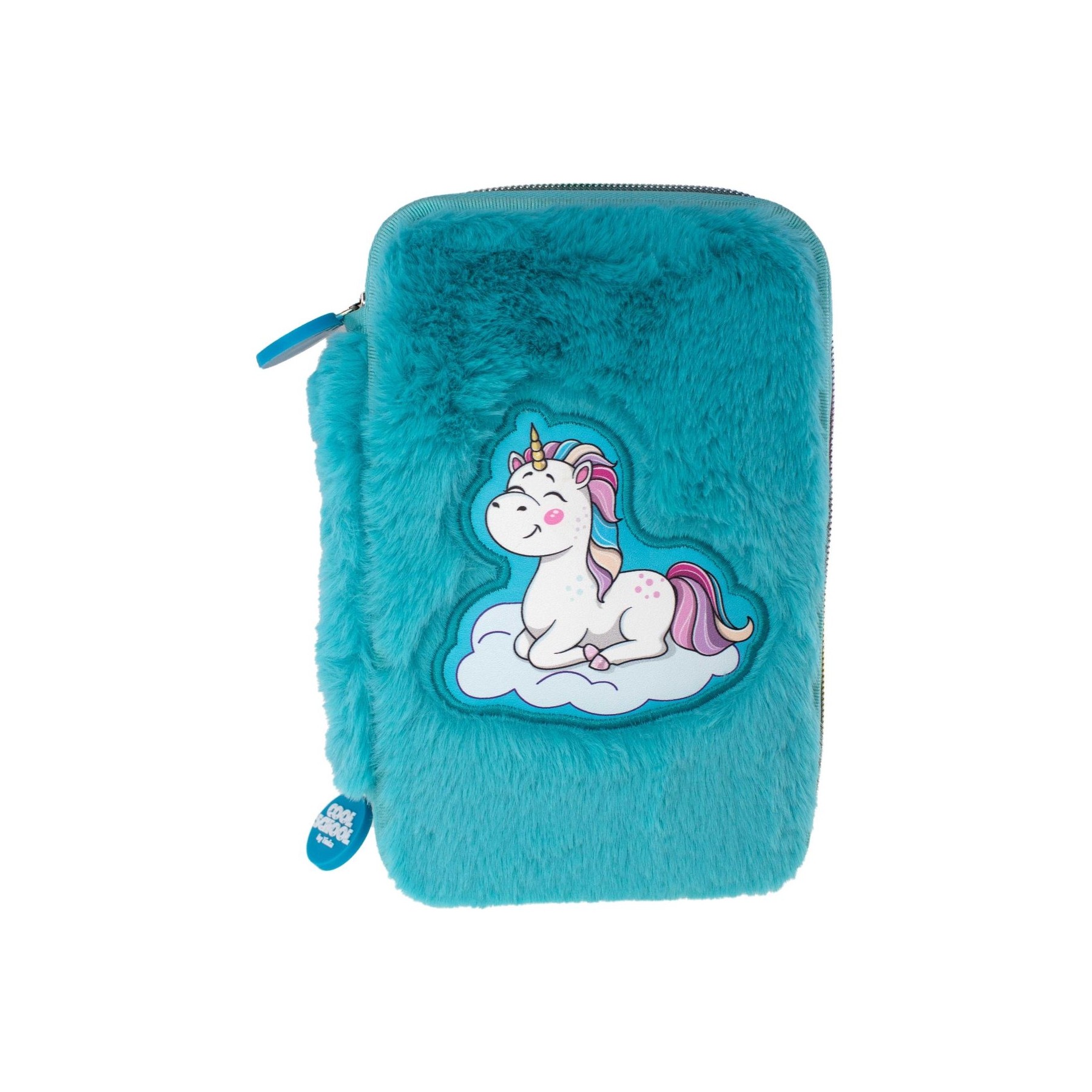 Tinka - Tripple Pencil Case - Unicorn Plush (8-802435)