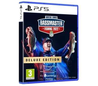 Bassmaster Fishing Deluxe 2022 Juego para Consola Sony PlayStation 5 PS5, PAL ESPAÑA