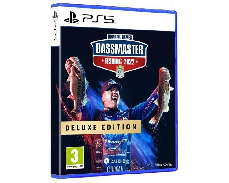 Bassmaster Fishing Deluxe 2022 Juego para Consola Sony PlayStation 5 PS5, PAL ESPAÑA