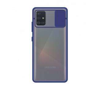 Funda Gel Samsung Galaxy A02s con cámara Cubierta Deslizante