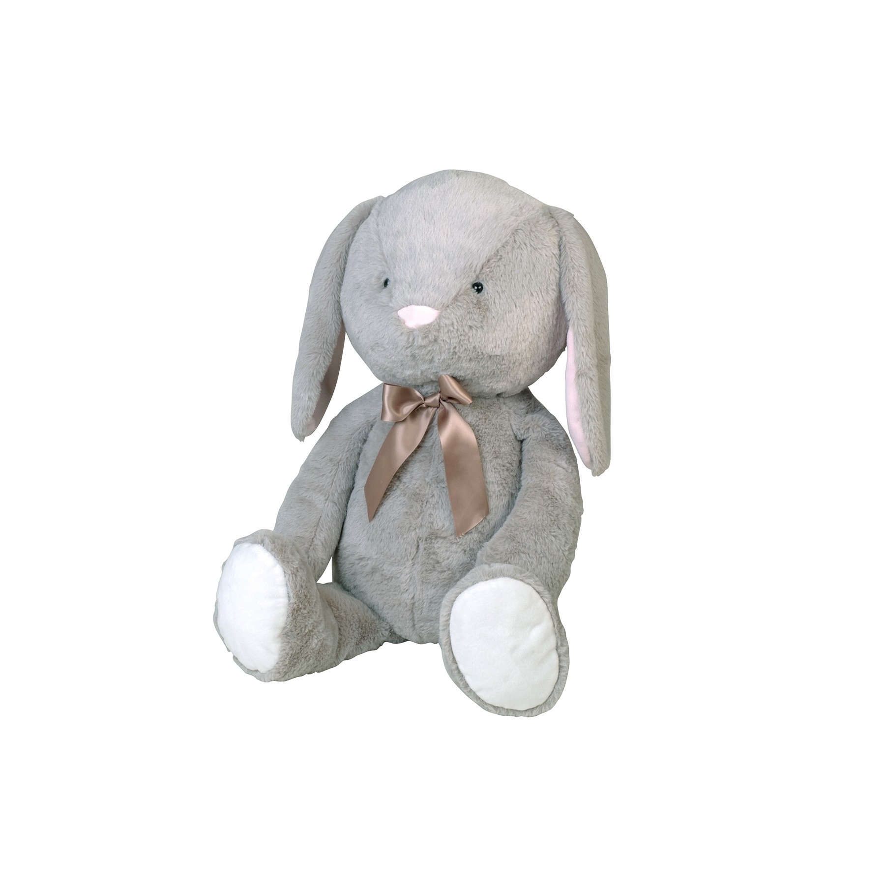 Happy People - Plush Rabbit 75 cm. - Grey (58263)