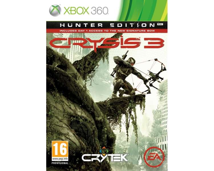 Crysis 3 Hunter Edition Juego para Consola Microsoft XBOX 360