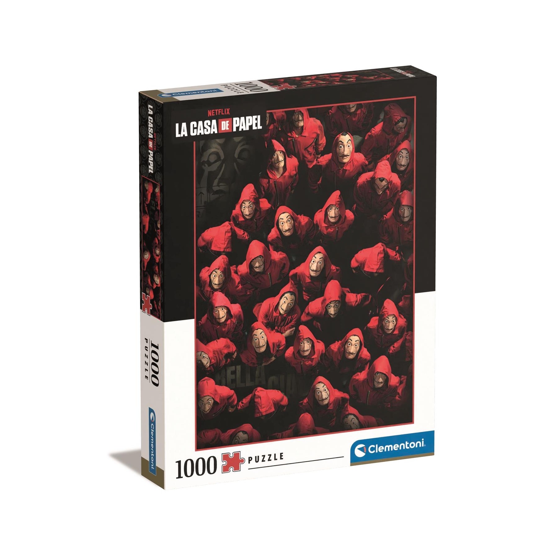 Rompecabezas Clementoni - 1000 Piezas - La Casa De Papel (39654) 