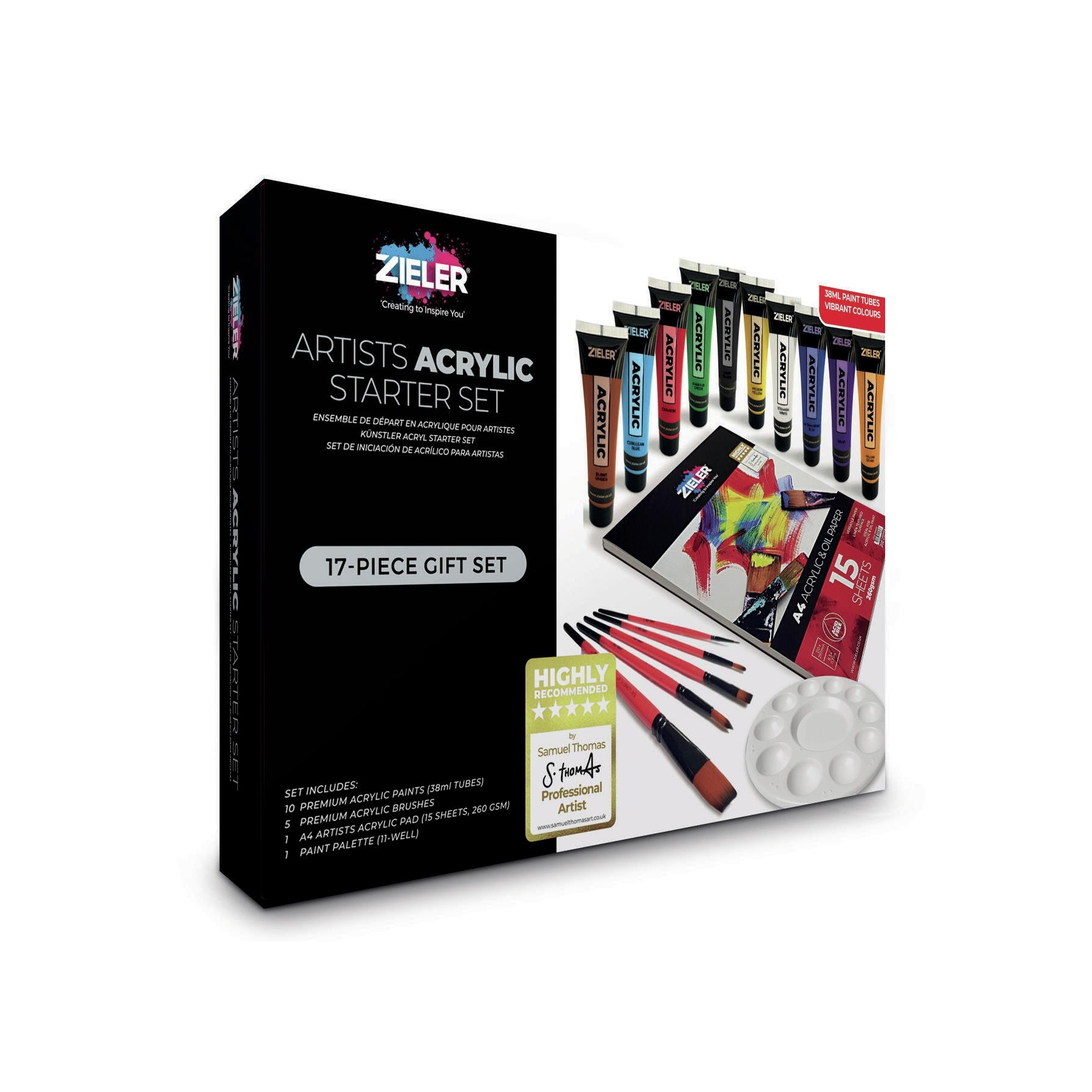 Zieler - Artist Acrylic Starter Set (609299307)