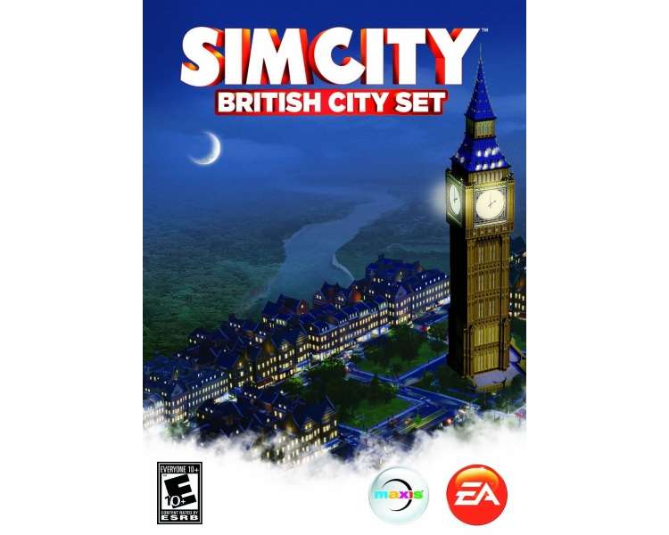 SimCity London City, British City Set Juego para PC