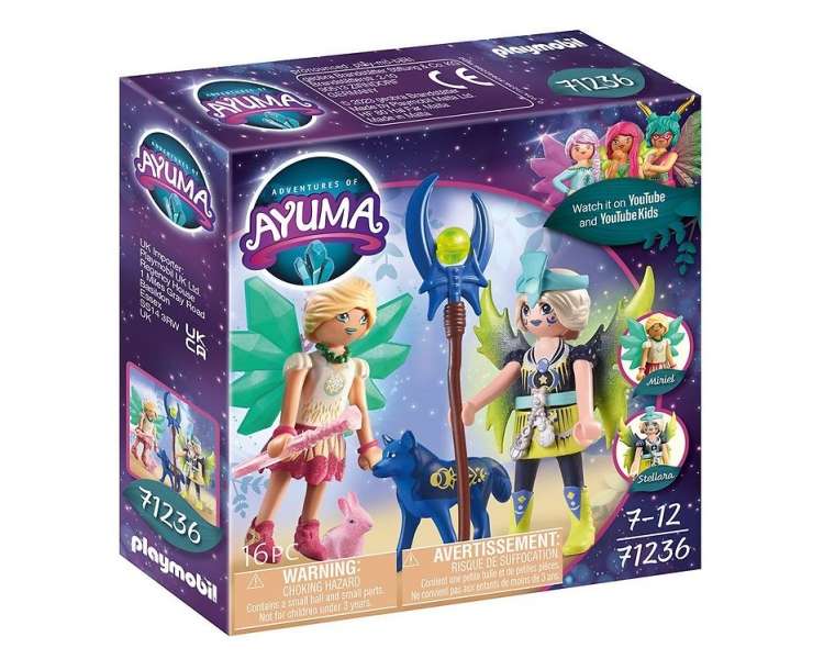 Playmobil - Crystal and Moon Fairy with soul animals (71236)