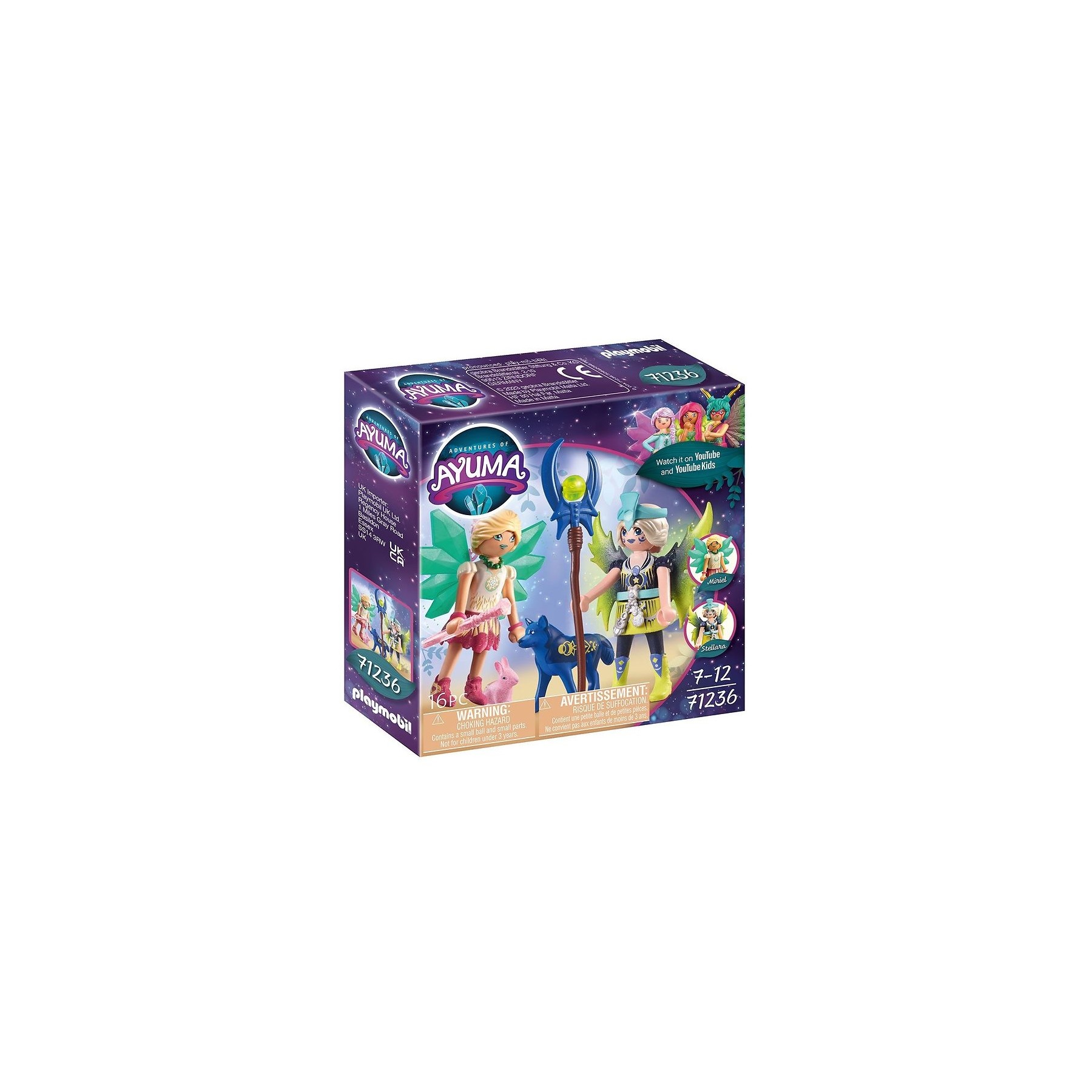 Playmobil - Crystal and Moon Fairy with soul animals (71236)