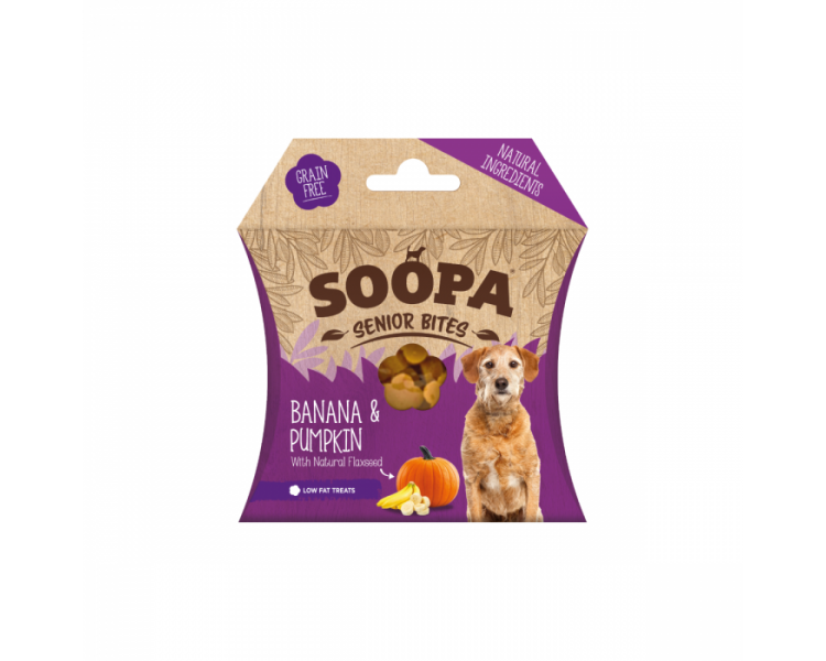 SOOPA - Senior Bites Banana & Pumpkin 50g - (SO921064)