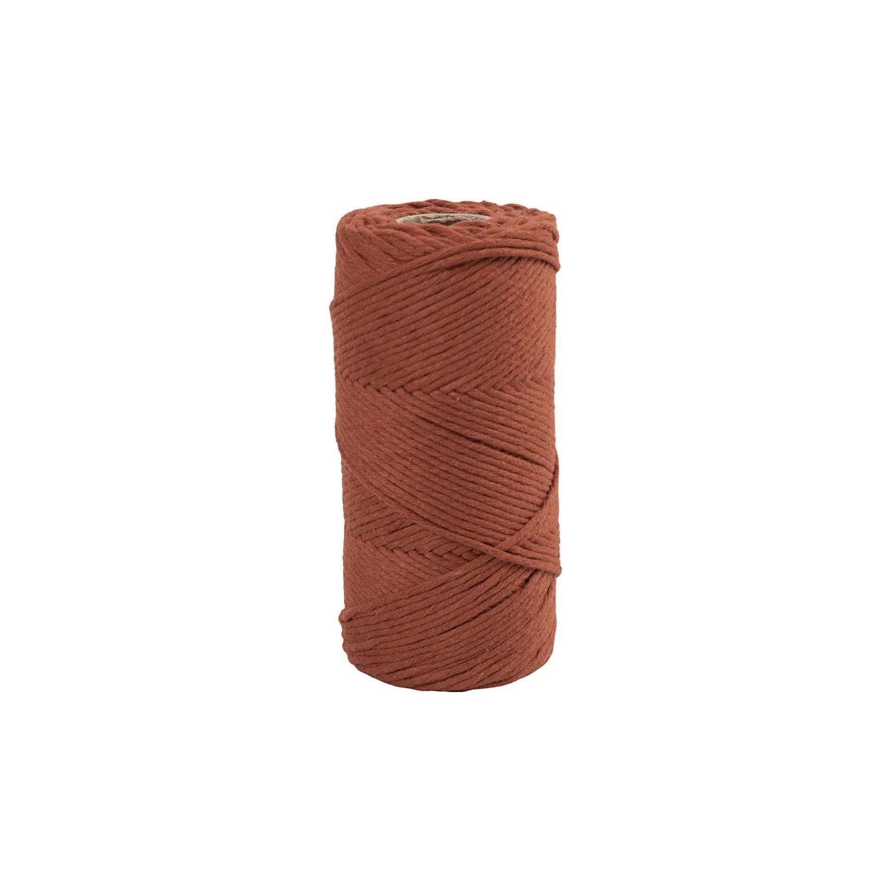 Craft Kit - Macramé Cord - Burnt Orange (977559)